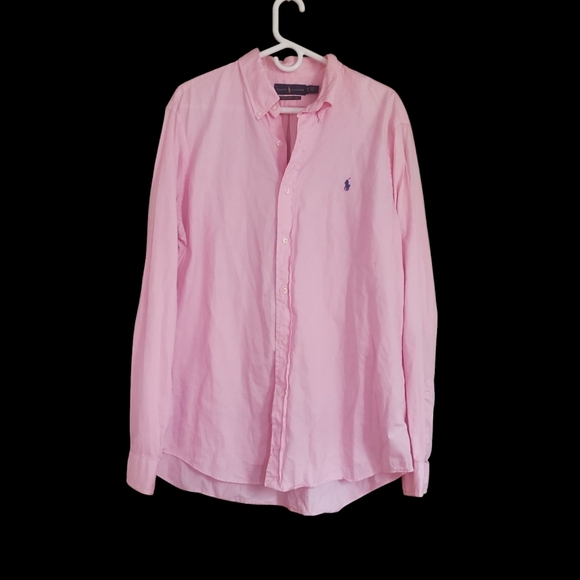 Ralph Lauren Other - RALPH LAUREN MENS XL BUTTON DOWN PINK COLLARD SHIRT